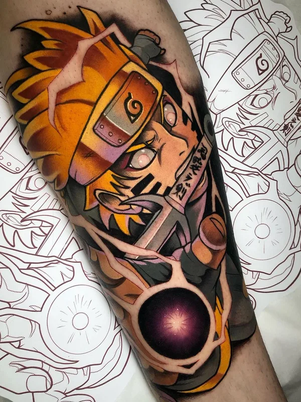 color anime Tatuaggio su forearm #39367 | Tatuatore Yeray Perez