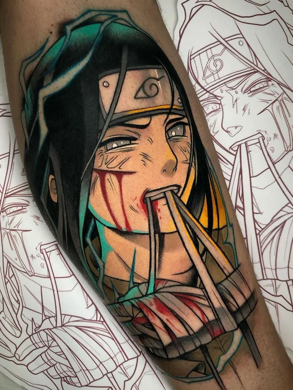 color anime Tatuaggio su forearm #39365 | Tatuatore Yeray Perez