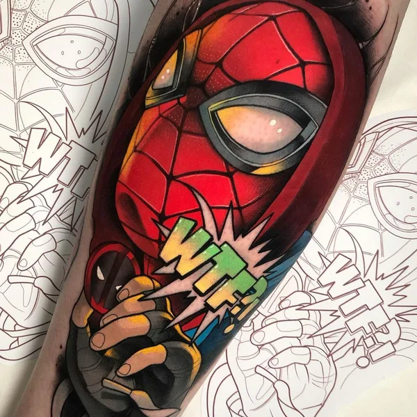 Neo Traditional tattoo by Yeray Perez in Barcelona