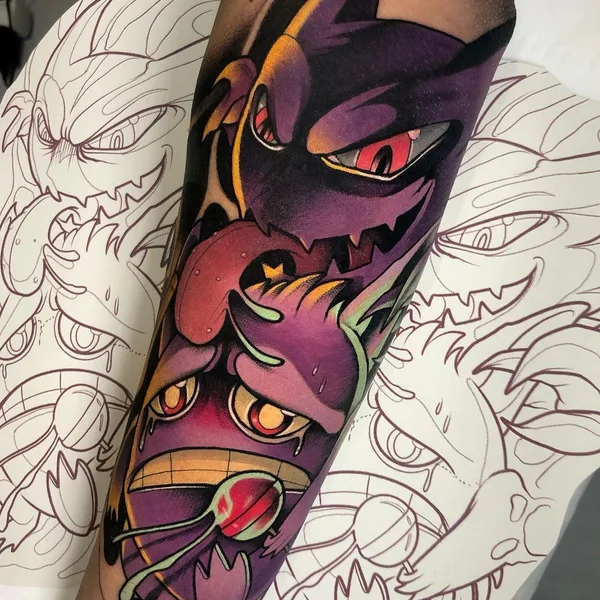 Neo Traditional tattoo by Yeray Perez in Barcelona