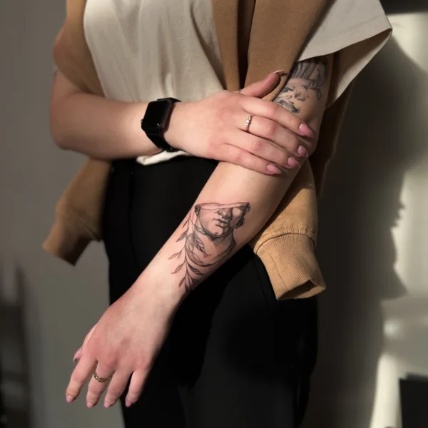 Graphic tattoo by Дмитрий Makabr in Волгоград
