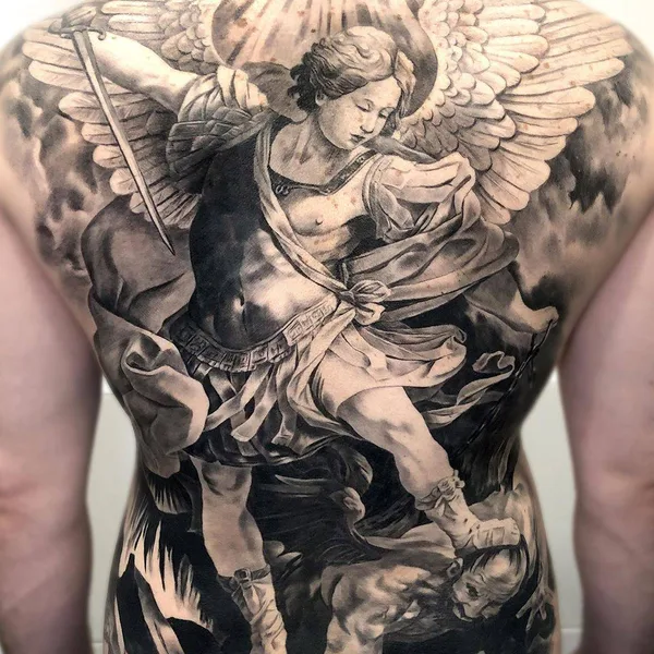 Author's Style tattoo by Carlos Fabra in Barcelona