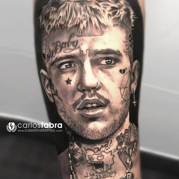 Author's Style tattoo by Carlos Fabra in Barcelona