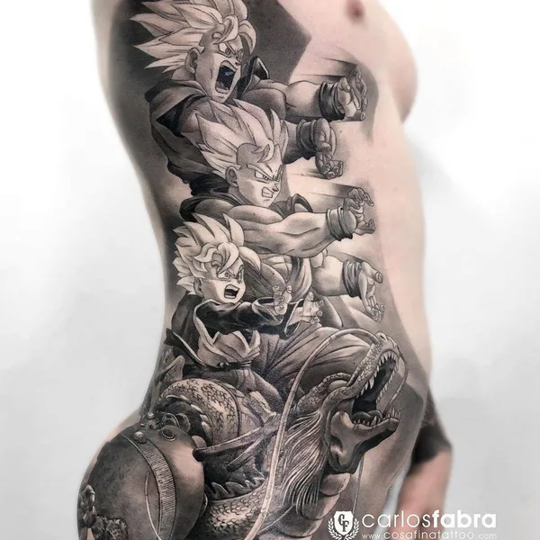 Author's Style tattoo by Carlos Fabra in Barcelona