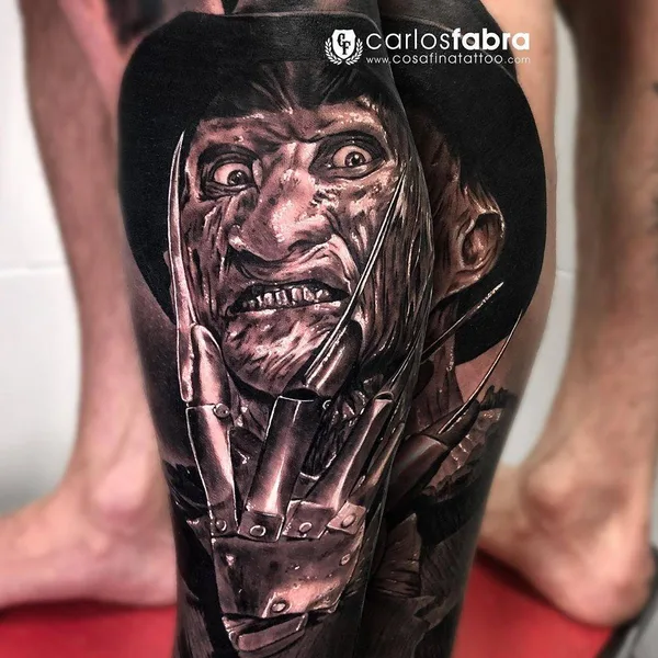Author's Style tattoo by Carlos Fabra in Barcelona