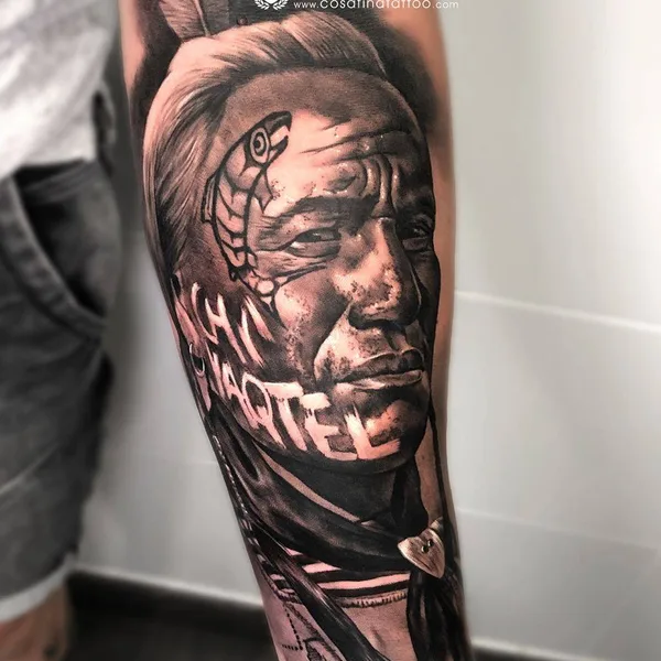 Author's Style tattoo by Carlos Fabra in Barcelona