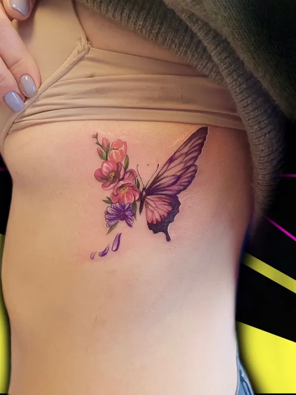 Watercolor tattoo by Lina Annenkova  in Gdańsk