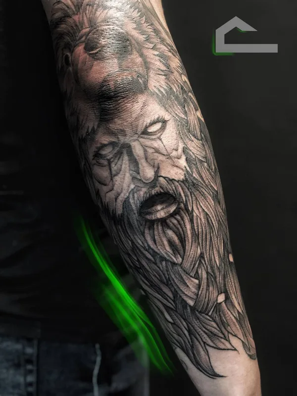 black and grey realism tattoo auf forearm #69856 | Tätowierer Тертишник Даниил