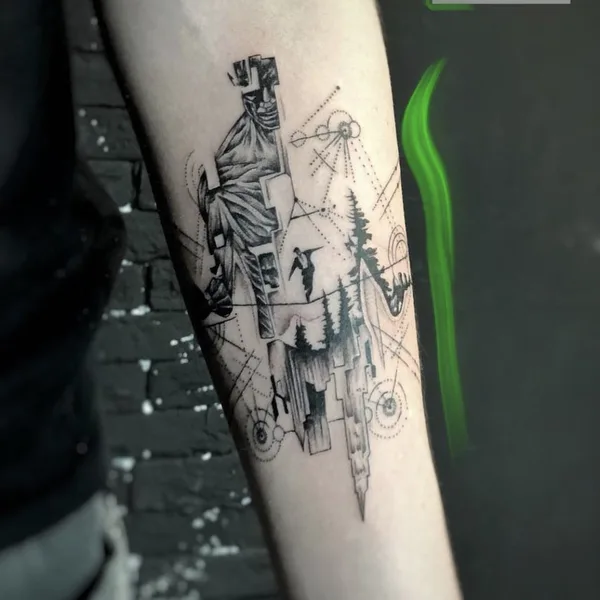 Графика tattoo by Тертишник Даниил in Москва