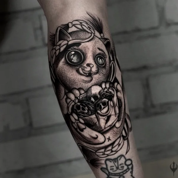 Black tattoo by Илья Васильев (everblack_ink)