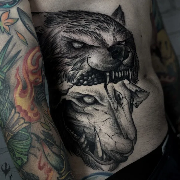 Black tattoo by Илья Васильев (everblack_ink)