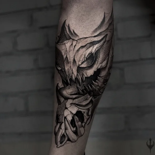 Black tattoo by Илья Васильев (everblack_ink)