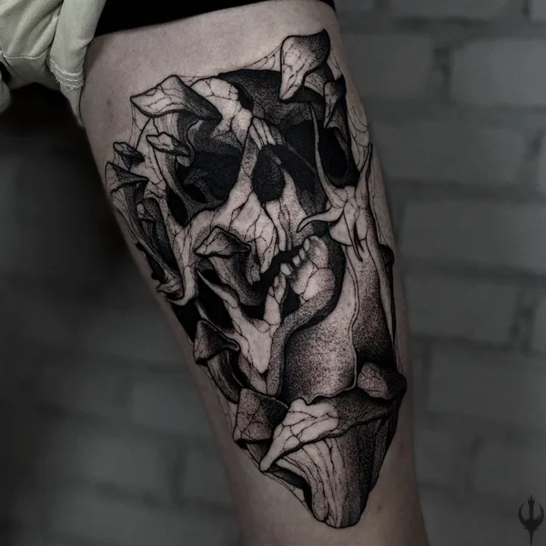 Black tattoo by Илья Васильев (everblack_ink)