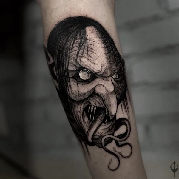 Black tattoo by Илья Васильев (everblack_ink)