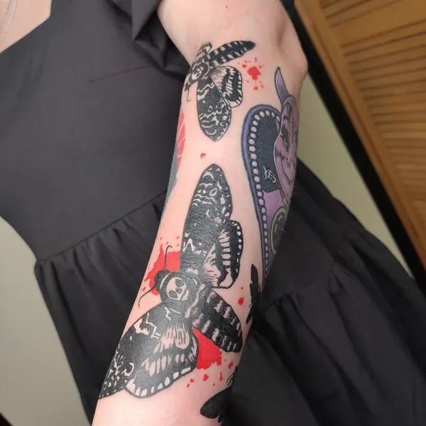 Авторская tattoo by Marie Thirteen in Санкт-Петербург
