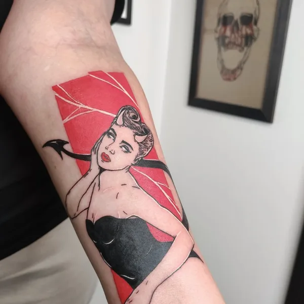 Авторская tattoo by Marie Thirteen in Санкт-Петербург