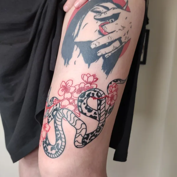 Авторская tattoo by Marie Thirteen in Санкт-Петербург