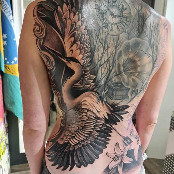 Abstract tattoo by Mariya Yolova