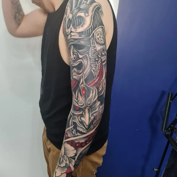 Abstract tattoo by Mariya Yolova
