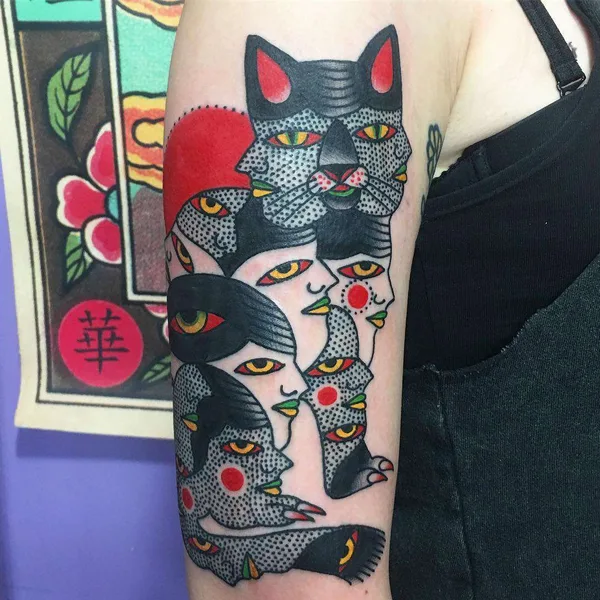Author's Style tattoo by Mario Teide in London