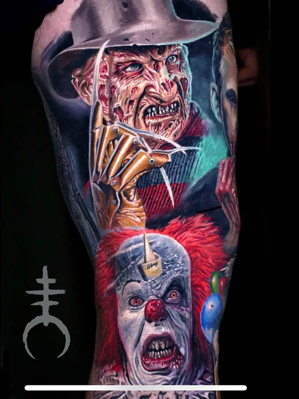 color realism tattoo auf full sleeve #18336 | Tätowierer Moriel El Mori Seror