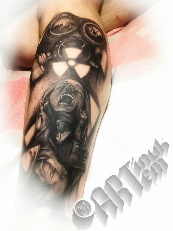 black and grey realism татуировка на forearm #32344 | Тату мастер Артем мартынюк