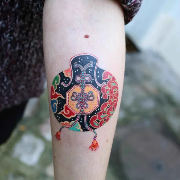 Традиционная tattoo by Pitta in Seoul