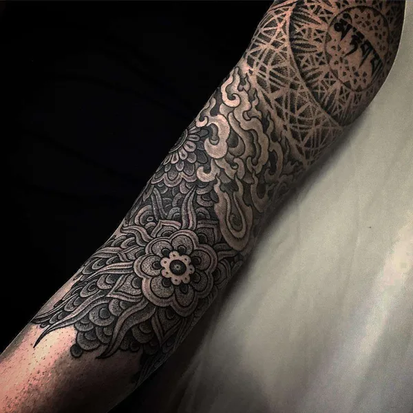 Авторская tattoo by Jondix in London