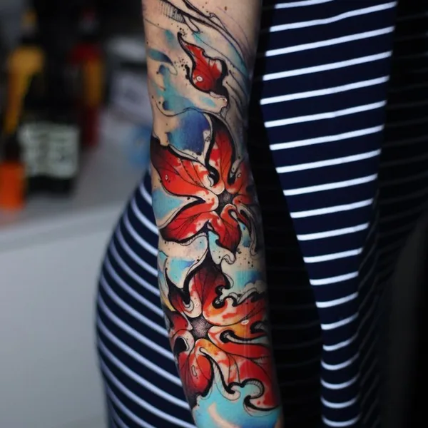 Color tattoo by Илья Черник in Оренбург