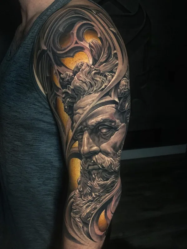 Реализм tattoo by Greg Nicholson in Langley