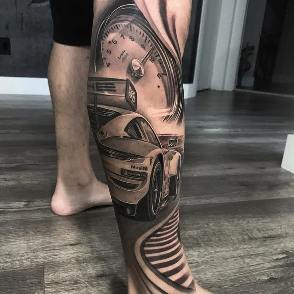 Realism tattoo by Greg Nicholson in Langley