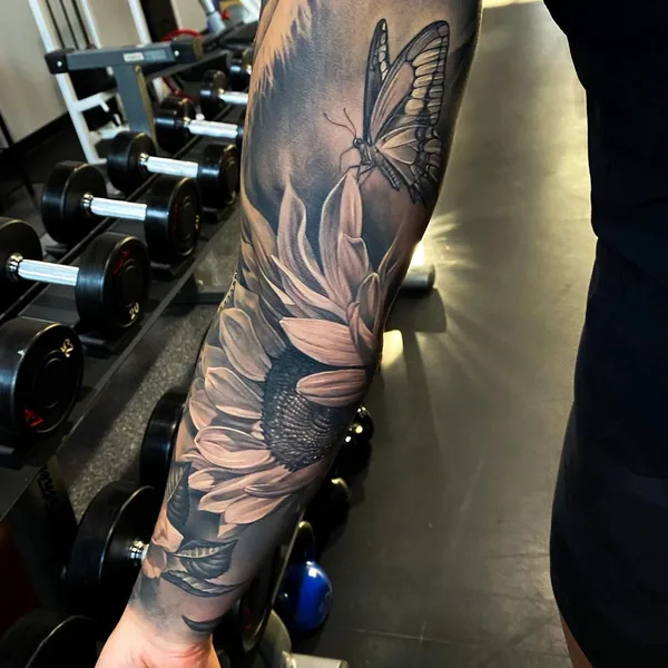 Realism tattoo by Greg Nicholson in Langley