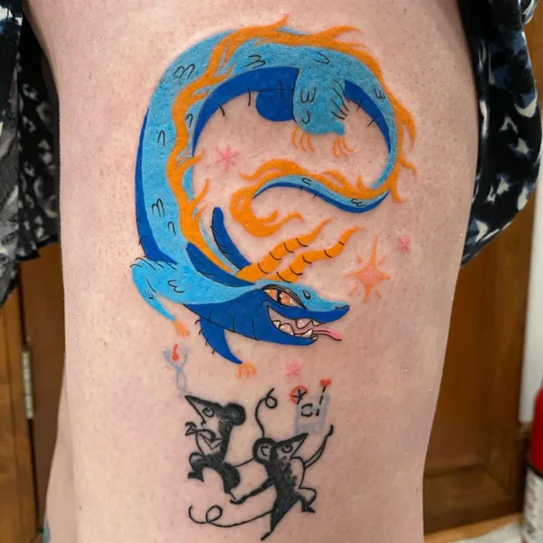 Авторская tattoo by Zoria Julia in Toronto