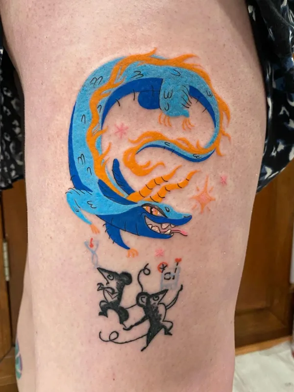 Author's Style tattoo by Zoria Julia in Toronto