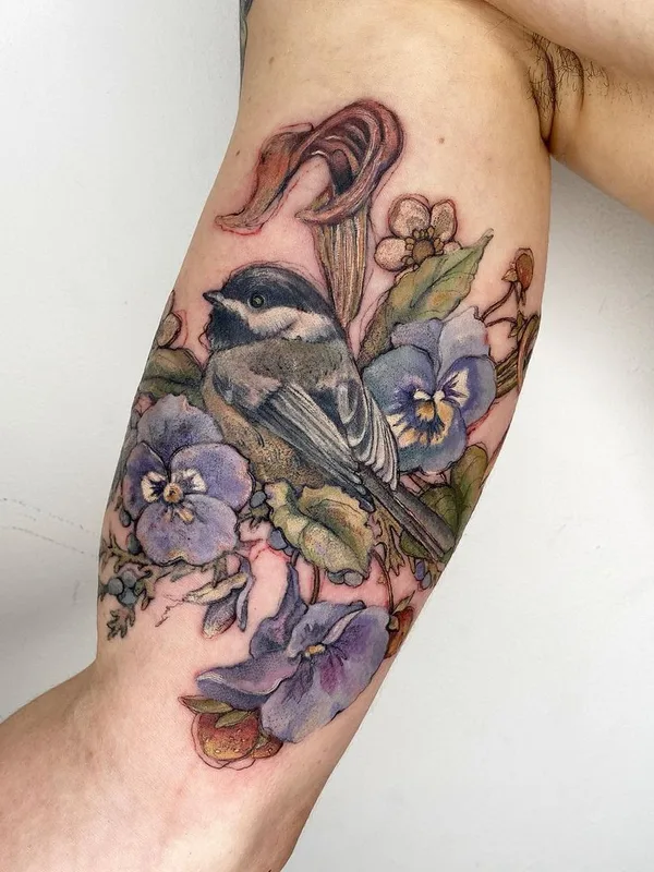 color illustrative Tatuagem em forearm #43505 | Tatuador Hettie Baker