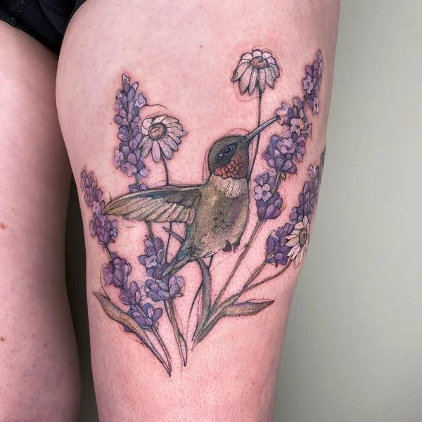 Author's Style tattoo by Hettie Baker in London