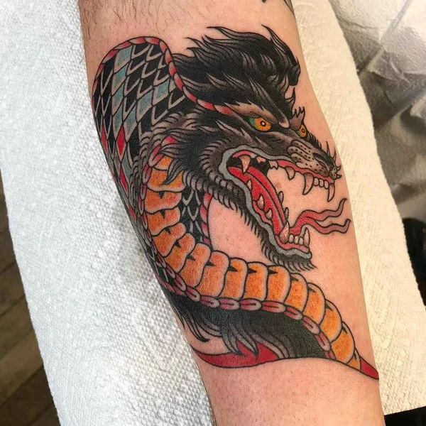 Авторская tattoo by Gregory Whitehead