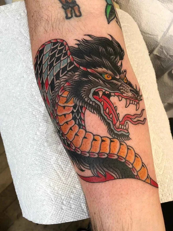 Авторская tattoo by Gregory Whitehead