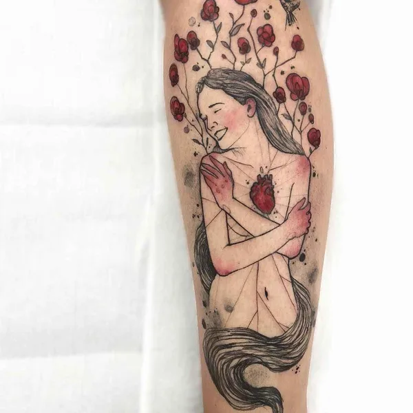 Author's Style tattoo by Felipe Mello in Rio de Janeiro