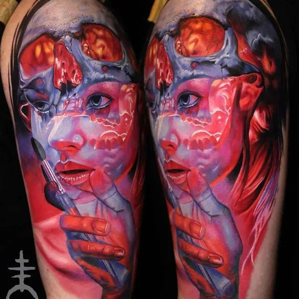 Author's Style tattoo by Moriel El Mori Seror in Munich