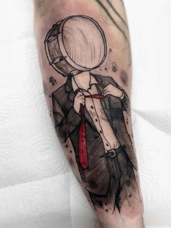 color sketch 타투 부위 forearm #18042 | 타투이스트 Felipe Mello