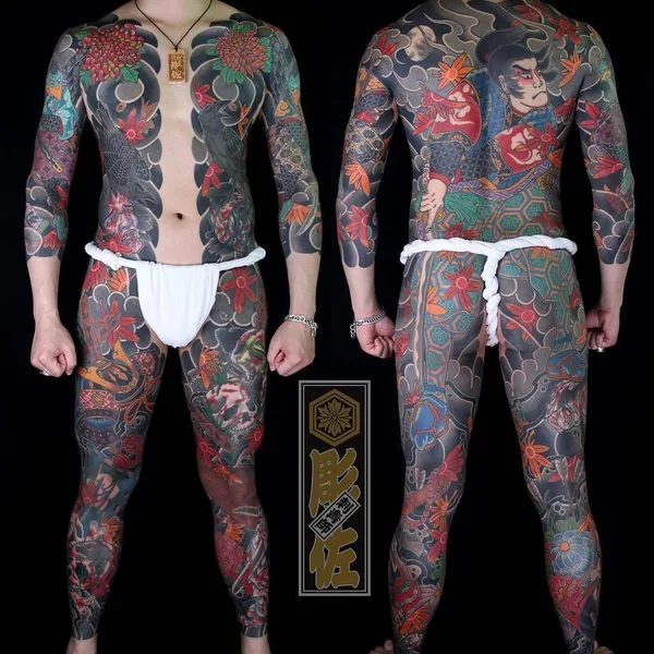 Ориентал tattoo by Diao Zuo
