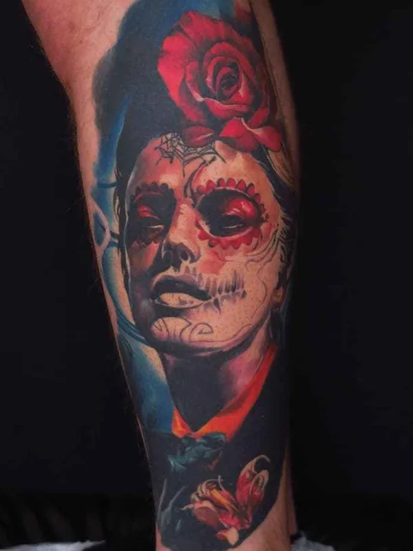 female color realism tatouage sur forearm #19364 | Artiste tatoueur Дмитрий Горбунов