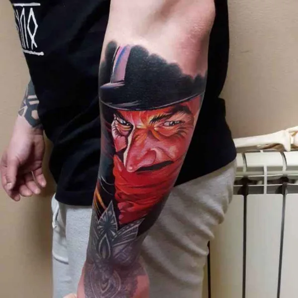 Портретная tattoo by Дмитрий Горбунов in Екатеринбург
