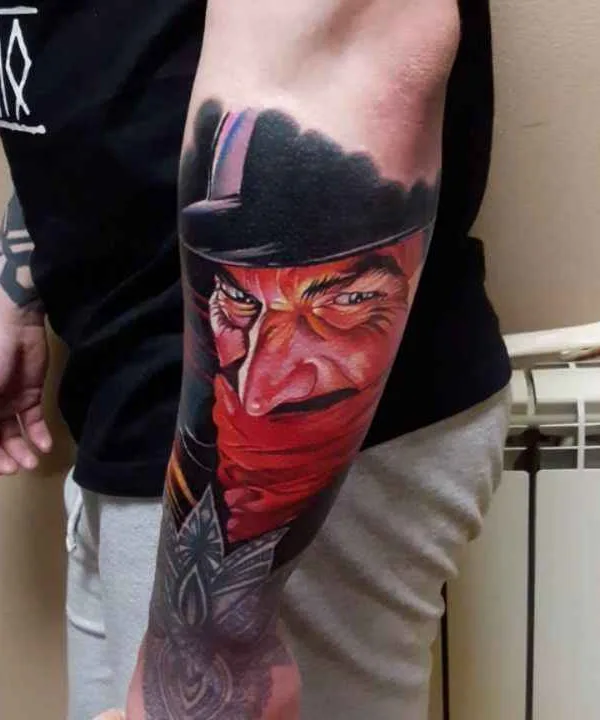color realism tatouage sur forearm #19366 | Artiste tatoueur Дмитрий Горбунов