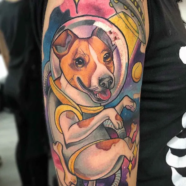 Neo Traditional tattoo by Raquel Escudero in Barcelona