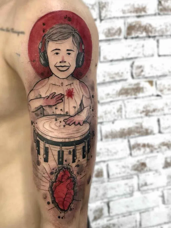 color illustrative 타투 부위 upper arm #18043 | 타투이스트 Felipe Mello