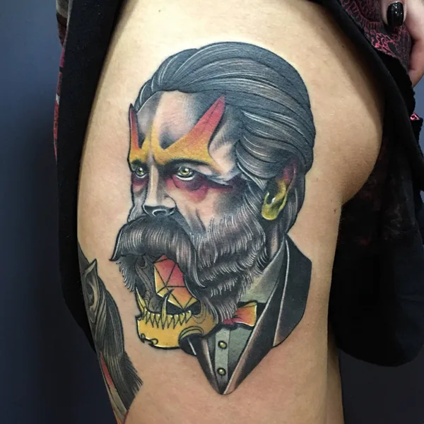 neotraditional tattoo tattoo by Рост Won Tu in Москва