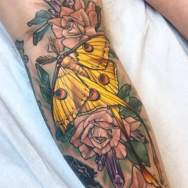 Авторская tattoo by Samantha Smith in Calgary