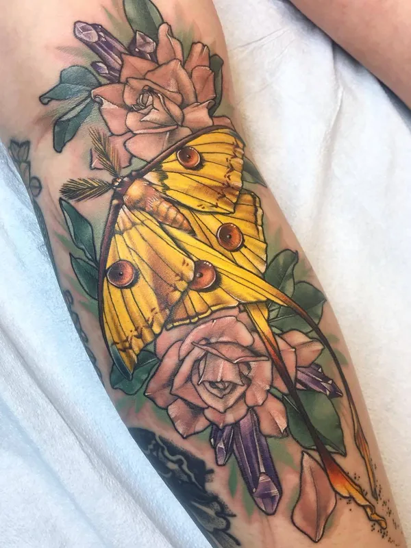 Author's Style tattoo by Samantha Smith in Calgary